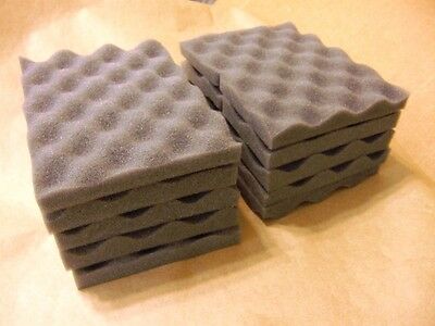 Lot Of 10 Soft Recycled Foam Packing Sheet Pad Protection Flexible Shipping 6x8