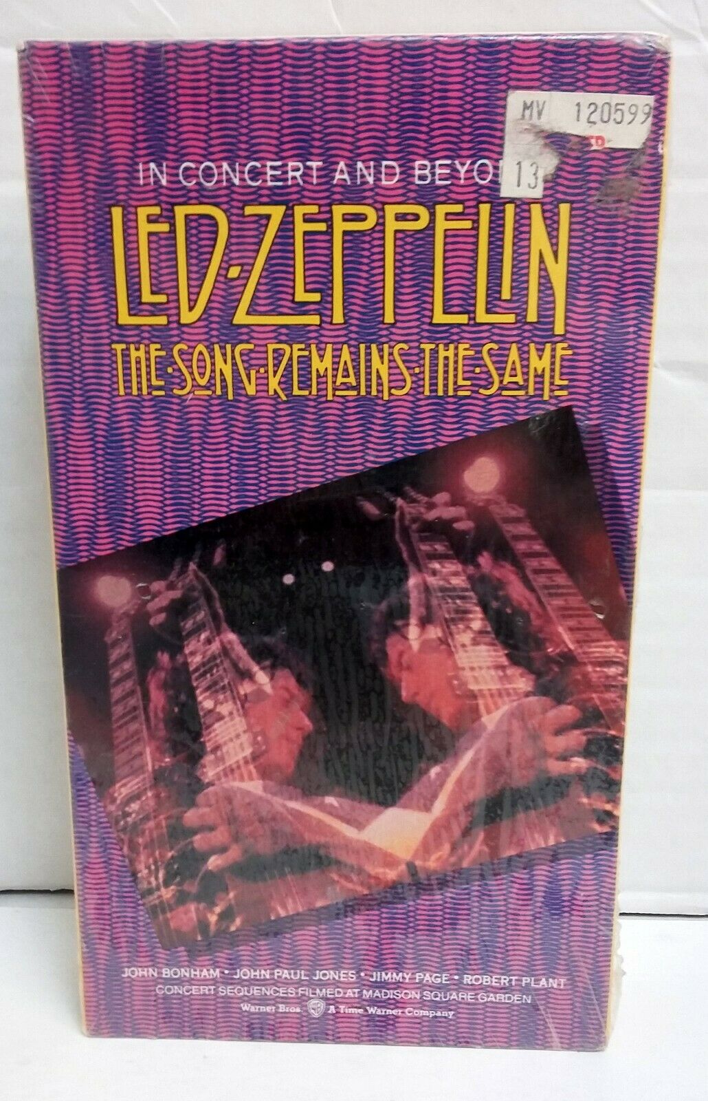 Led Zeppelin: The Song Remains the Same SEALED VHS 1997 In Concert and Beyond