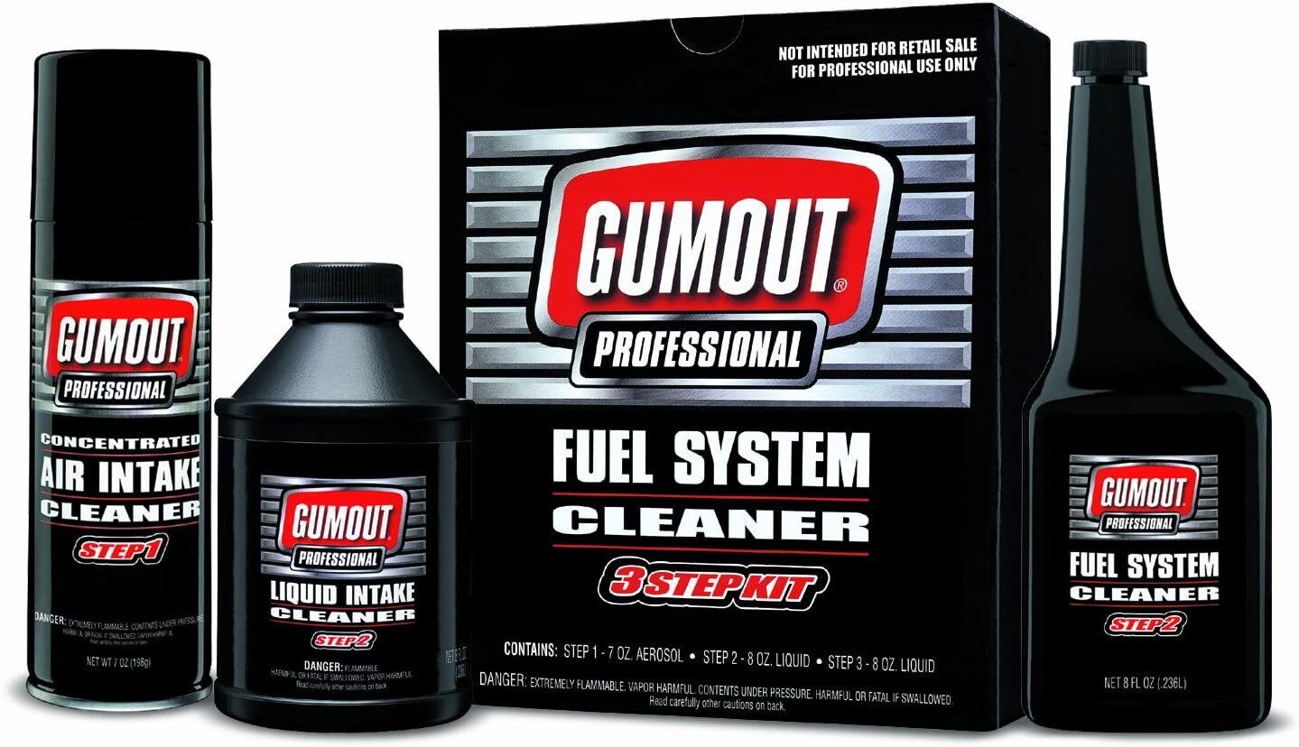Gumout 5205 Professional 3-step Fuel System Cleaner Kit