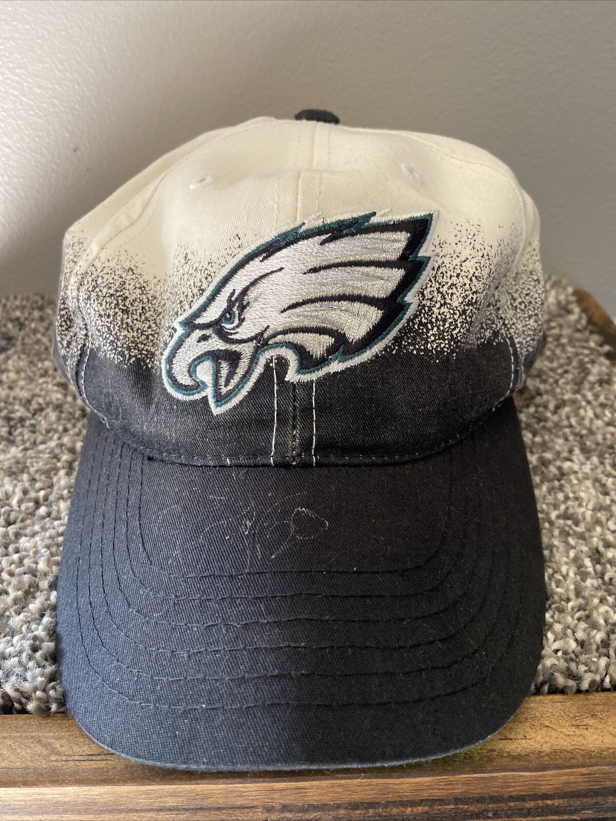 Brian Dawkins Autographed Youth Eagles Hat
