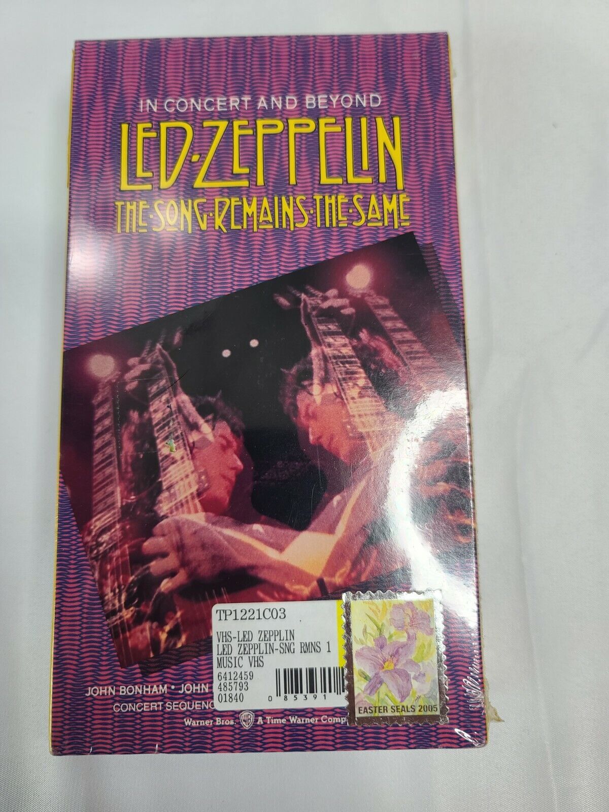LED ZEPPELIN The Song Remains The Same IN concert VHS NEW SEALED