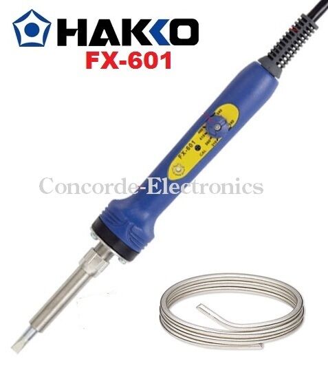 Hakko FX-601 Adjustable-Temp Control Soldering Iron / 3/16 / 67W / Free Solder