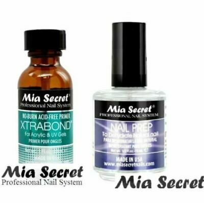 Mia Secret Professional Natural Nail Prep Dehydrate & Xtra Bond Primer