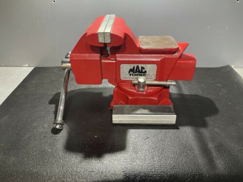 mac tools vm674 bench vise With Wilton Rubber Jaw Pads.
