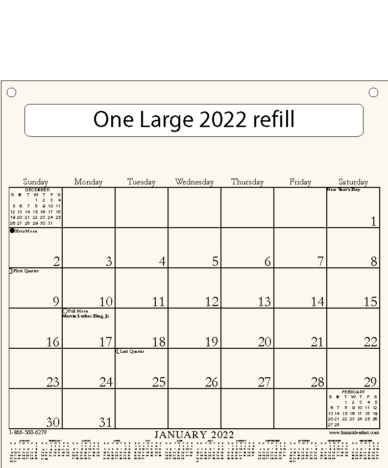 KIM'S CALENDARS' 2022 LARGE 11